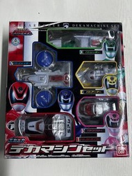 不可以合體 全新 特搜戰隊 超合金車仔五架 Bandai