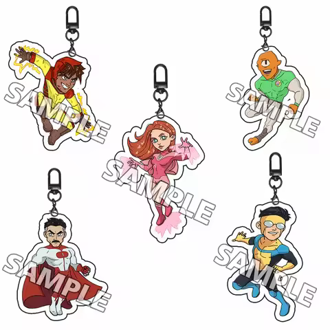 For Anime Peripheral Mark Nolan Oliver Atomeve Cecil Acrylic KeyChain Custom Cartoons Decoration Pen