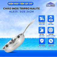 Chảo inox nguyên khối Kalite KL825 - Điện Máy Tiện Lợi 247