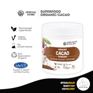 ORGANIC FIELDS Organic Cacao Powder (180g) | Superfood | Polyphenol | No Sugar | Coklat | Chocolate 