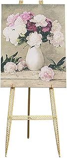 Painting Artist Easel Stand Drawing Board Easels Wrought Iron Oil Painting Easel, Paint Wphoto Frame, Floor Stand Display Stand, Adjustable Folding Wphoto Bracket/Small/Small (Small Small)