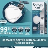 Special Price▼ Softies 3D Surgical Mask Kf94 / Masker Medis Softies