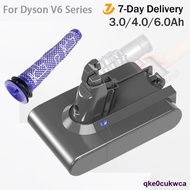 For Dyson V6 Battery Vacuum Cleaner Battery For Dyson V6 Fluffy V6 Animal SV03 SV05 SV07 SV09 DC62 DC58 DC59 DC61 DC74 D