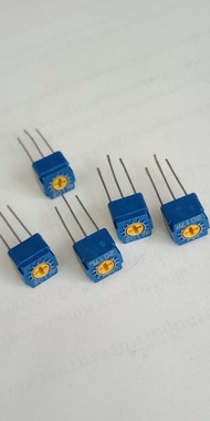 (แพ็ค10ตัว) ทริมพอต 200โอห์ม ทริมพอต R 200E 200โอห์ม Rทริมพอตอย่างดี จากญี่ปุ่น ตัวต้านทานปรับค่า1รอ