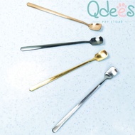 [Qdees] Japanese Style Stainless Steel Long Handle Square Spoon 日式不锈钢长柄方形勺子