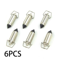 【ACRIVEP-MY】6x Carburetor Float Needle for CB750 YZF600 CBX EX500 ZX600 VF500 Carb