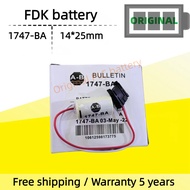 Original SANYO FDK 1747-BA battery CR14250SE CR14250SE-R 3V AB battery PLC industrial control lithiu