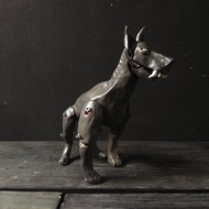 地獄犬 (高21.5cm 手工公仔 陶偶 設計師玩具 關節陶偶)