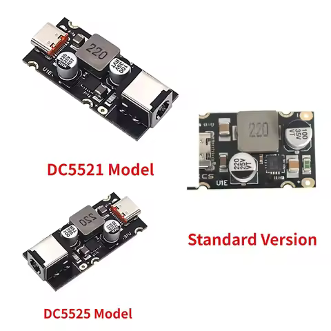 PD65W Fast Charging Module 5V 9V 12V 20V Type-C USB Interface Supports PD3.1 QC3.0 SCP PPS Fast Char