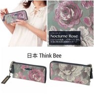 預訂日本 Think bee Nocturne Rose L型長錢包 薄款 代購日本直送