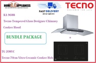 TECNO HOOD AND HOB FOR BUNDLE PACKAGE ( KA 9688 &amp; TG 208VC ) / FREEE EXPRESS DELIVERY