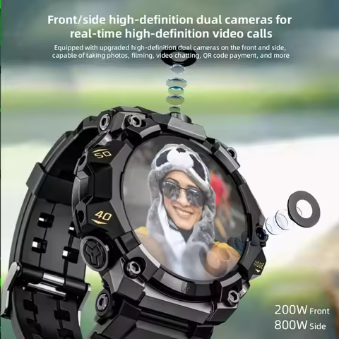 LOKMAT APPLLP 2 PRO Rugged Sport Android Smart Watch Phone Dual Camera Video Calls Wifi Fitness 4G W
