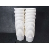 5oz Plain ICE CREAM Paper Cup (50pcs) CP Refillable Container/ Paper Cup/