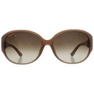 近全新 Salvatore Ferragamo Gancini SF896SRA 塑膠水鑽粉米色太陽眼鏡 0239 [二手] Salvatore Ferragamo