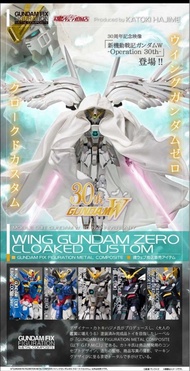 (全新日版）GUNDAM FIX FIGURATION METAL COMPOSITE WING GUNDAM ZERO CLOAKED CUSTOM GFFMC 零式飛翼高達EW白雪姬 斗篷特裝型 