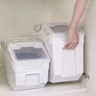 (1-3 Days Delivery)Rice storage container rice dispenser 25kg storage Rice Dispenser with Scoop PP P