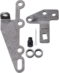 DUNSIHUI 35498 Bracket Lever Shift Kit Compatible with Turbo TH400 TH350 TH250 200-4R 700R4 4L60E 4L