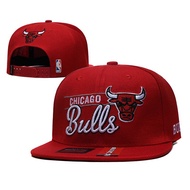 Chicago Bulls Basketball Cap Flat Brim Cap Embroidered Adjustable Hat