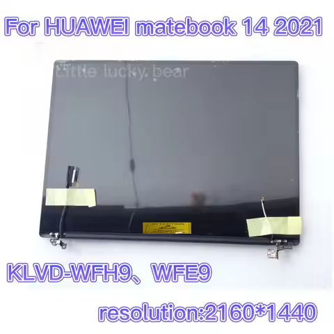New for Huawei mateBook14 2021 display assembly upper half screen assembly KLVD-WFH9 WFE9 WDH9Q touc
