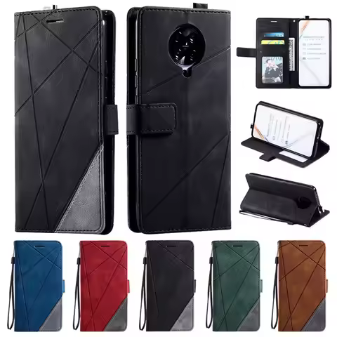 Poco F2 Pro Case on For Coque Xiaomi Poco F2 Pro Case Flip Leather Phone Case na for Fundas Xiomi Xi
