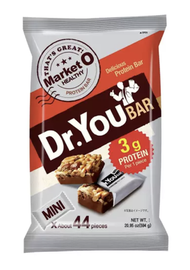 韓國 Dr.You Protein Bar Mini 蛋白棒 594g(13.5g x 44包) 穀物棒 日本Costco [平行進口]