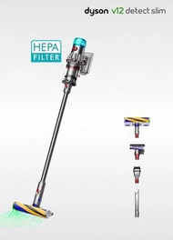 dyson - Dyson V12 Detect slim fluffy sv46 日版 吸塵機香港插頭 (平行進口) 無線吸塵機 (內附4個配件)