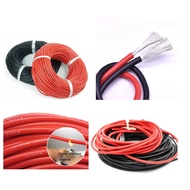 Silicone wire AWG wire 13awg, 12awg, 10awg, 8awg  copper Electric Cables black/red