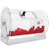 Rotating Sports Lottery Ticket Game Chip Lottery Ticket Box Transparent Lottery Ticket Ball Gate Tic