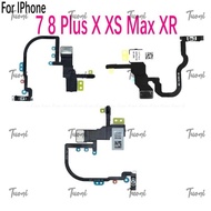 For IP 7 8 Plus X XS Max XR SE 2020 2016 Switch Power Key Ribbon Volume Button Control Flex Cable