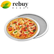 REBUY Pizza Tools 6-12 in 1 pcs Bakeware Aluminium Mesh Flat Pizza Screen