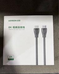 [全新] 8K/4K/2K HDMI 2.1 線 (3米長)