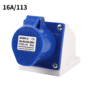Plug Socket Industrial 3pin 16A-32A Stop Kontak Tahan Air Colokan Genset & Panel Listrik