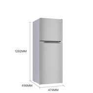 Ma Shop ตู้เย็นสองประตู ตู้เย็น รุ่น BCD-42A ตู้เย็นขนาดเล็ก ความจุ 42 L ตู้เย็น mini ตู้เย็นสำหรับหอพัก Mini Refrigerator ประหยัดพลังงาน