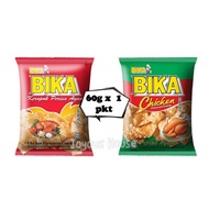 60G BIKA Chicken Flavoured Crackers / Bika Ayam Merah / Bika Ayam Hijau