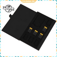 [IN STOCK/FAST]Monolayer Aluminum 1SD+ 8TF Micro SD Cards Pin StorageBox Case Holder