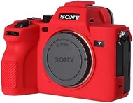 Camera Case for Sony A7RV A7R5- Protective Silicone DSLR Skin Cover, Detachable Cage, Shockproof, Du