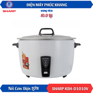 Điện Máy Phúc Khang x Sharp | Nồi Cơm Điện Nắp Rời Sharp KSH-D1010V 10 Lít