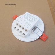 PROMO - sensor lampu led gerak otomatis nyala 220v downlight plafon dinding