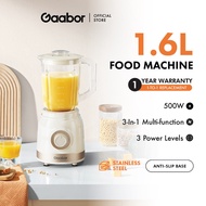 Gaabor 1.6L Large Capacity 500W Powerful Motor Meat Grinder Blender Food Processor Juicer/Grinder Pe