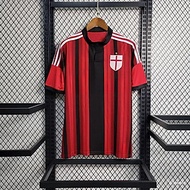 Áo Bóng Đá Retro AC Milan 2014 - Sân Nhà bản cao cấp vải Cotton Polyester