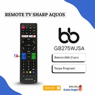 REMOT REMOTE TV SHARP AQUOS GB275WJSA / REMOTE LED SMART TV SHARP AQUOS BB