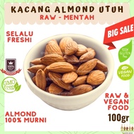 Almond RAW/ORGANIC RAW Almond 100GR ORGANIC Almond Nuts