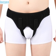 LACYES Hernia Belt, 2 Removable Compression Pads Breathable Inguinal Hernia Support, Soft Comfortabl