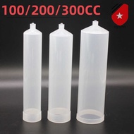 1cc2cc3cc Dispensing Syringe Thickened Large Syringe with White pvc Piston