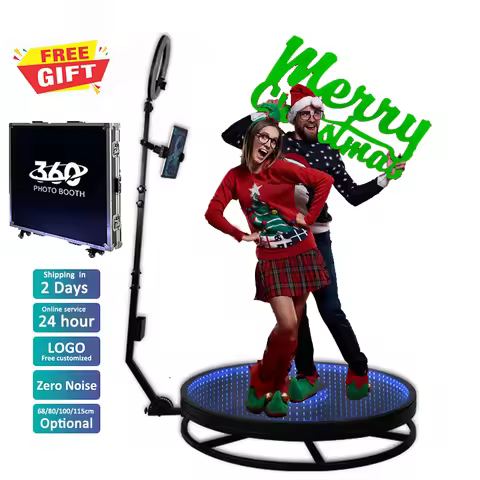 Fashion 360 Party Video Photo Booth for Christmas Birthday Weddings Concert Promotion Event 360 Phot