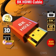 HDMI 8k Cable | HDMI Cable | HDMI To HDMI Cable | HDMI 2.1 Cable 8K 60Hz HDMI TV Laptop Monitor