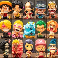 พร้อมส่ง โมเดลลูฟี่ Luffy วันพีช ฟิกเกอร์ 9 cm.  Chopper ช็อปเปอร์ โมเดล ตั้งโต๊ะ ประดับหน้ารถ ตั้งห