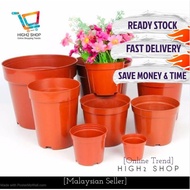 Bekas Bunga Plastic / 6" Flower Pot 4 IN 1