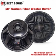 BS Best Sound BS18 1000WATT Carbon Fiber  Subwoofer Speaker Driver 18 inch ( SEBIJI )
