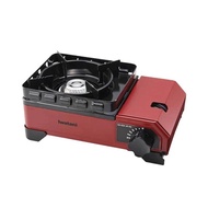 【Popular Camping Equipment in Japan】Iwatani Outdoor Gas Stove Junior Red CB-ODX-JR-RD